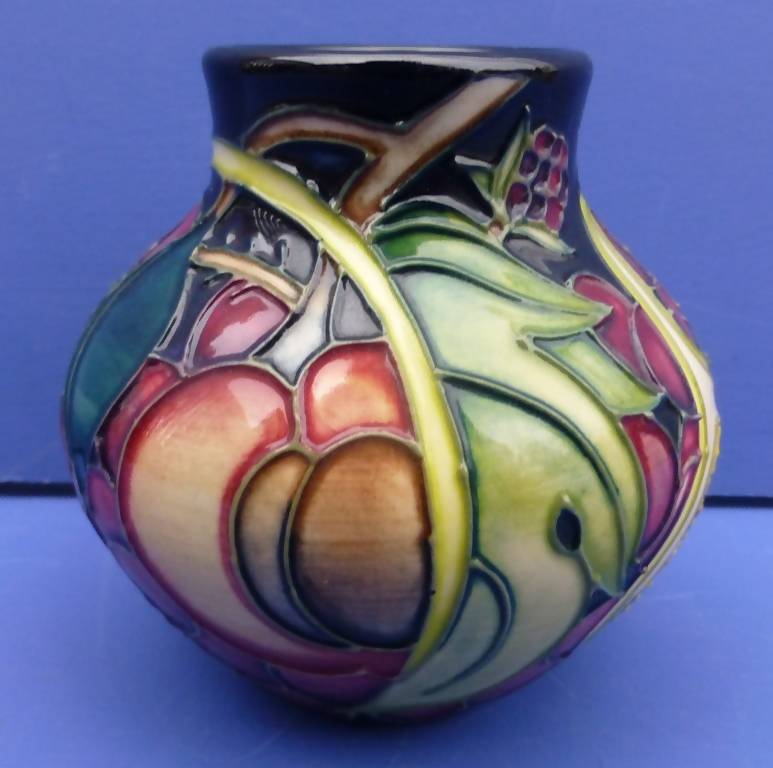 Moorcroft Vase - Queen's Choice by Emma Bossons