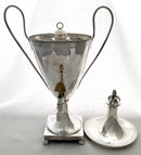 Georgian, George III, Scottish Silver Coffee Urn. Edinburgh 1783 Alexander Gardner. 43.8 troy ounces.
