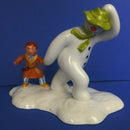 Royal Doulton Snowman and James - The Adventure Begins (Boxed)
