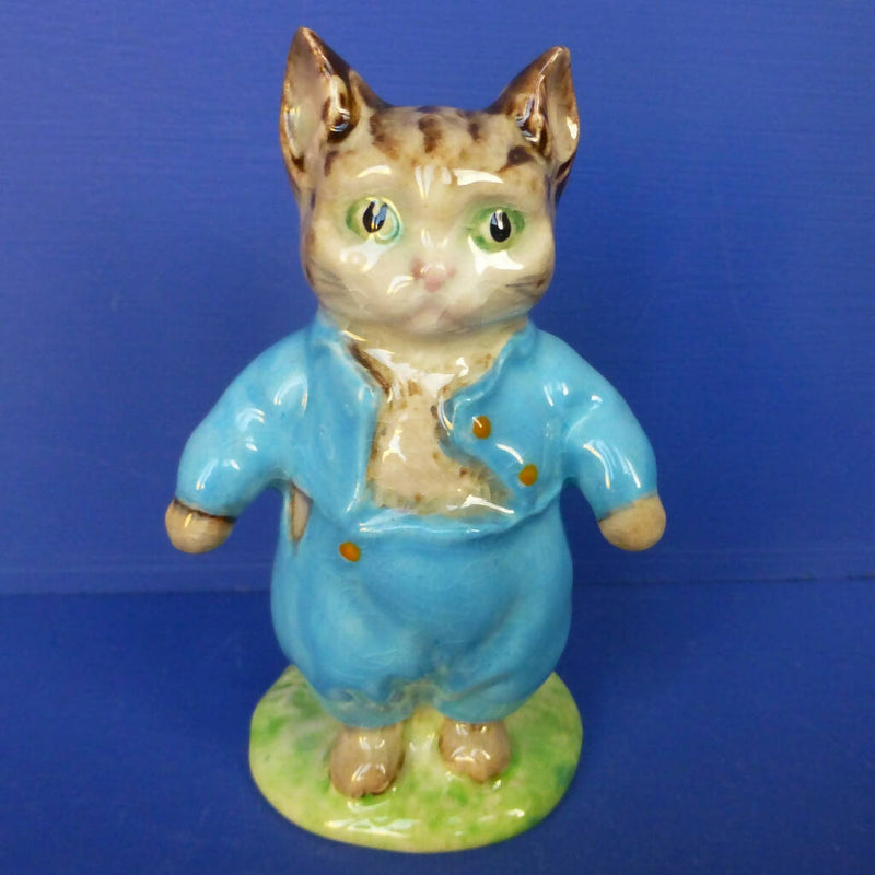 Beswick Beatrix Potter Figurine - Tom Kitten Gold Circle Backstamp BP1A