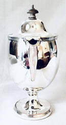 Georgian, George III, Old Sheffield Plate, pedestal water jug. Circa 1800 - 1810.