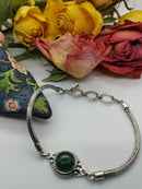 New gemstone Balinese Tulang Naga Bracelet - 8"