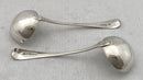 Georgian, George III, Pair of Silver Sauce Ladles. London 1798 Richard Crossley. 3.2 troy ounces.