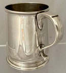 Georgian, Early George II, Silver Mug. London 1729 Thomas Mason. 6.3 troy ounces.