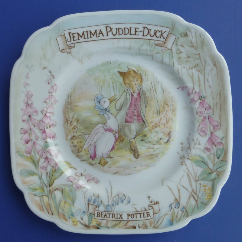 Royal Doulton Beatrix Potter Jemima Puddleduck Plate