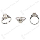 Emerald Cut Diamond Solitaire Ring