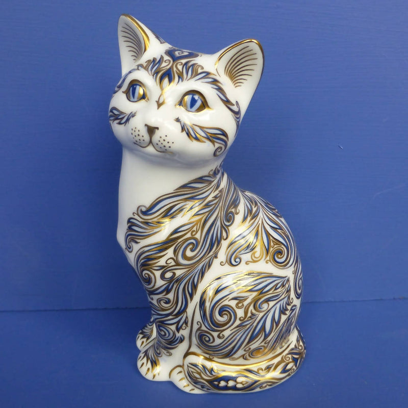 Royal Crown Derby Limited Edition Paperweight Majestic Cat (Boxed)