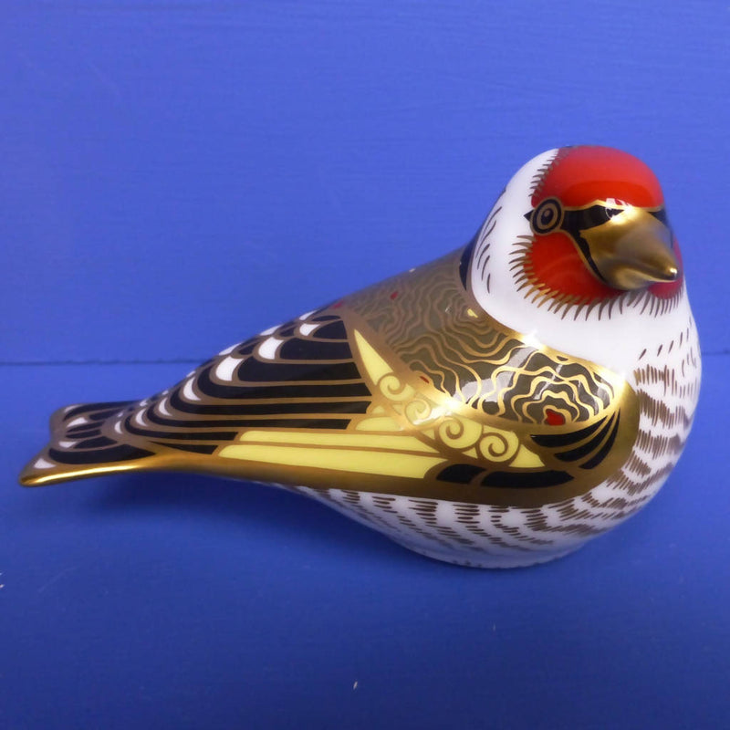 Royal Crown Derby Paperweight - Goldfinch