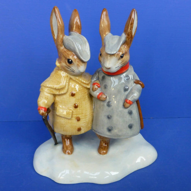 Beswick Beatrix Potter Figurine - Two Gentlemen Rabbits BP11A