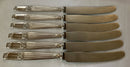 Mid Century Silver Plated Cased Dessert Cutlery Set for Six by Elkington & Co. Retailed by Manoah Rhodes.