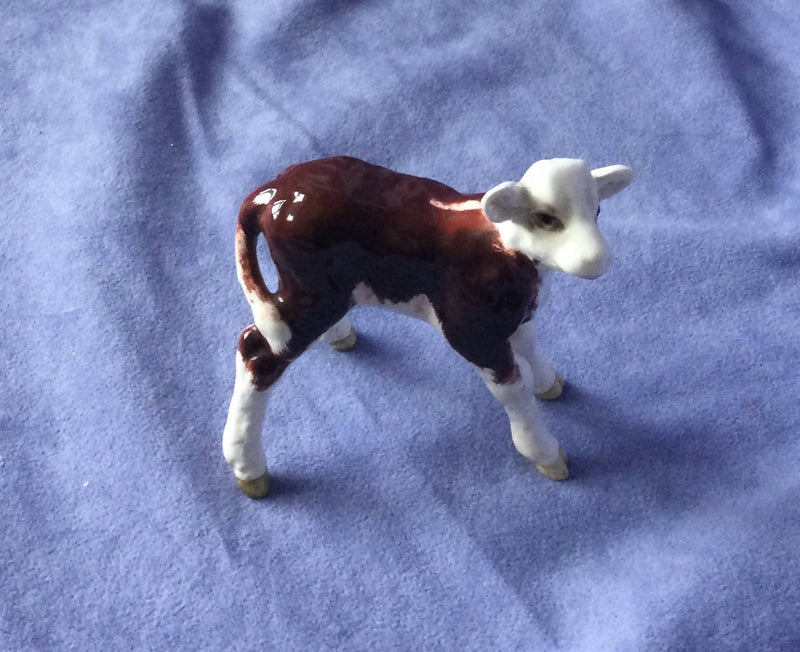 Beswick Hereford Calf figurine Beswick calf figure 1406B Model number