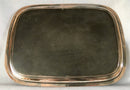 Georgian, George III period, Old Sheffield Plate waiter with stag crest, circa 1810 - 1820.
