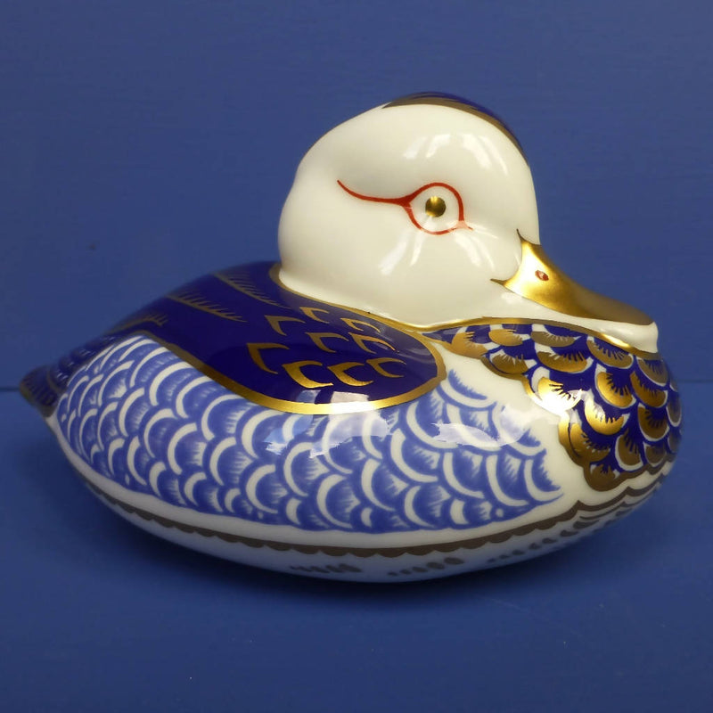 Royal Crown Derby Paperweight - Duck (Boxed)