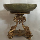 Regency style gilt metal and onyx centrepiece, circa 1920's.