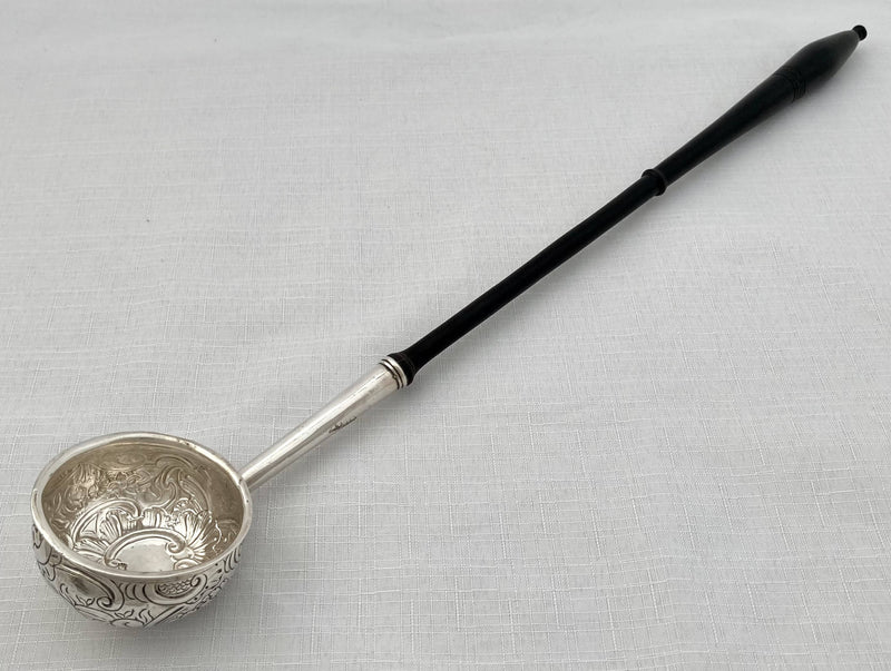 Georgian, George II, Silver Toddy Ladle. London 1745 Dennis Wilks.