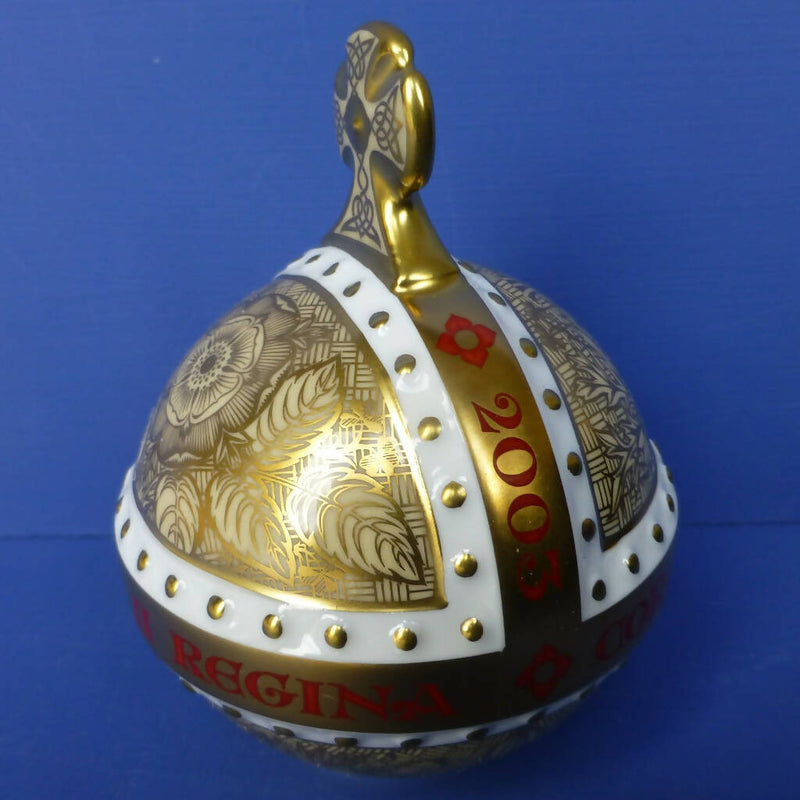 Royal Crown Derby Limited Edition Paperweight - H.M. Queen Elizabeth II Coronation Orb (Boxed)