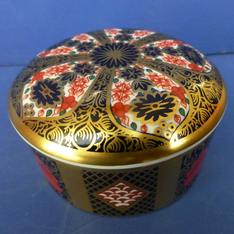 Royal Crown Derby Old Imari Round Box