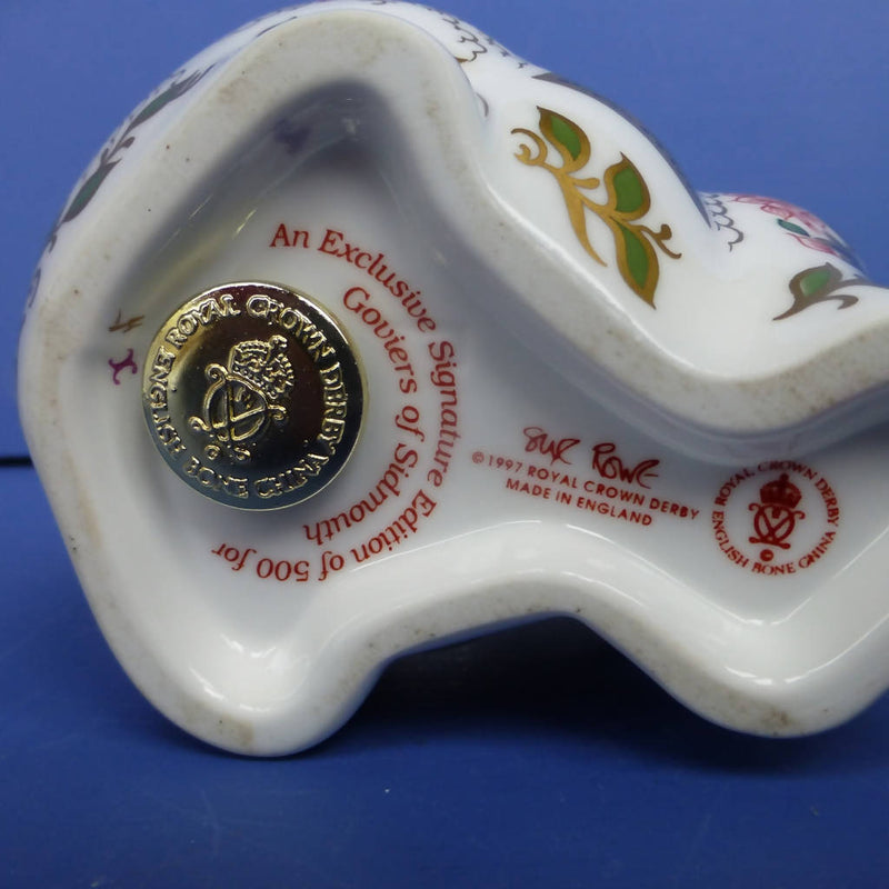 Royal Crown Derby Signature Edition Paperweight Imari Polar Bear (Boxed)