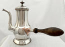 Georgian, George III, Old Sheffield Plate Side Handled Coffee Pot, circa 1770.