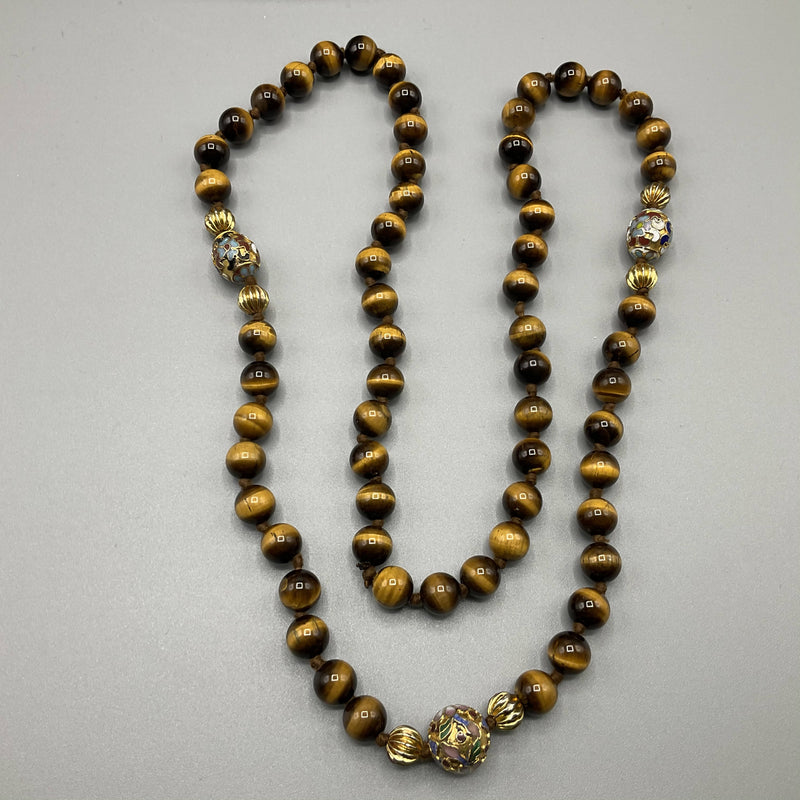 Tiger’s eye necklace