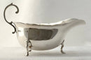 George V Silver Sauce Boat. Birmingham 1919 Asprey & Co. Ltd. 2.7 troy ounces.