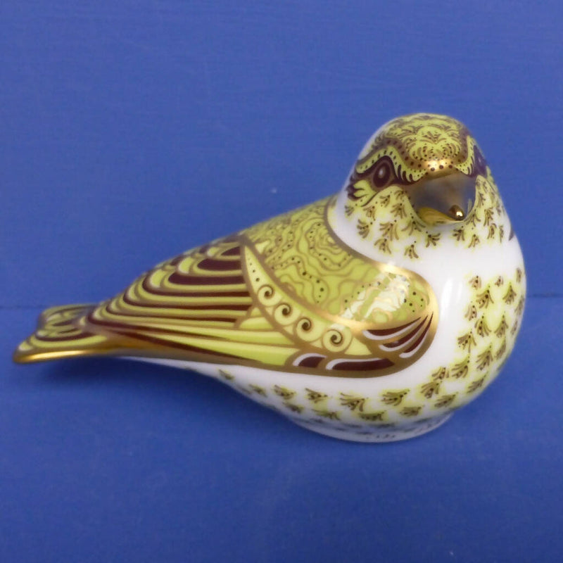 Royal Crown Derby Paperweight - Chiff Chaff (Boxed)