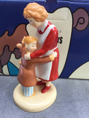 Coalport snowman figure Coalport A hug for mum figure