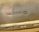 George V Silver Cigarette Case. Chester 1918 Asprey & Co Ltd. 6 troy ounces.