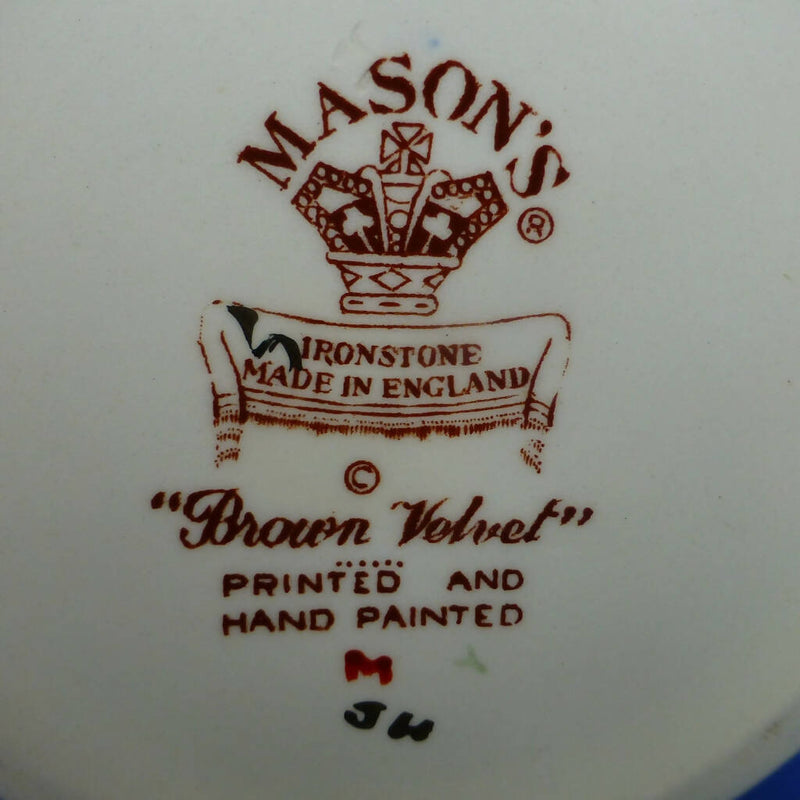 Masons Ironstone Brown Velvet Large Cream Jug