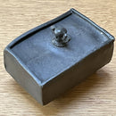 Rare pewter spice box