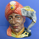 Royal Doulton Large Character Jug Elephant Trainer D6841