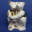 Royal Crown Derby Miniature Teddy Bears The Bear Hug