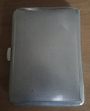 Asprey silver cigarette case, Chester 1918 Asprey & Co. Ltd. 3.2 troy ounces