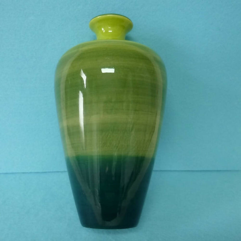 A Mid Size (6.1 inch) Moorcroft Colour Trial Vase. Excellent Condition.