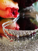 New Sterling Silver 0.25Ct Diamond Necklace - 18"