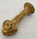 Late 19th Century French Gilt Bronze Naturalistic Desk Set, Signed E. Gros.