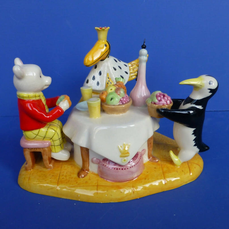 Royal Doulton Limited Edition Rupert The Bear Figurine - Rupert and The King (Boxed)