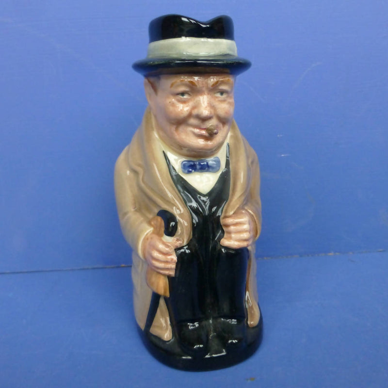 Royal Doulton Toby Jug - Winston Churchill D6172 (Medium Size)