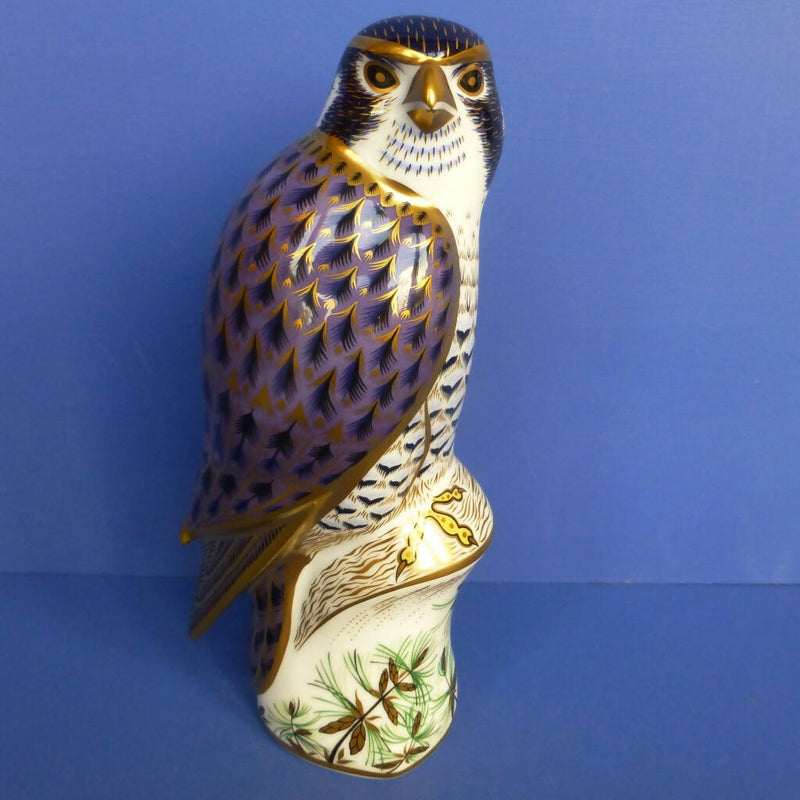 Royal Crown Derby Paperweight - Peregrine Falcon (Boxed)