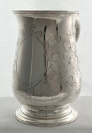 Georgian, George III, Silver Tankard. London 1773 John Dare. 9.2 troy ounces.