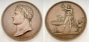 Early 19th Century Bronze Medal of Napoleon and The Baptism of The King of Rome.