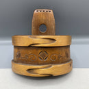 Vintage Scandinavian folk art box