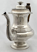 Late Georgian Old Sheffield Plate Coffee Pot. Matthew Boulton circa 1820 -1840.