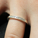 Jake: Silver cz set ring