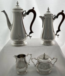 Elizabeth II Silver Coffee Service. London 1966 Asprey & Co. Ltd. 72 troy ounces.