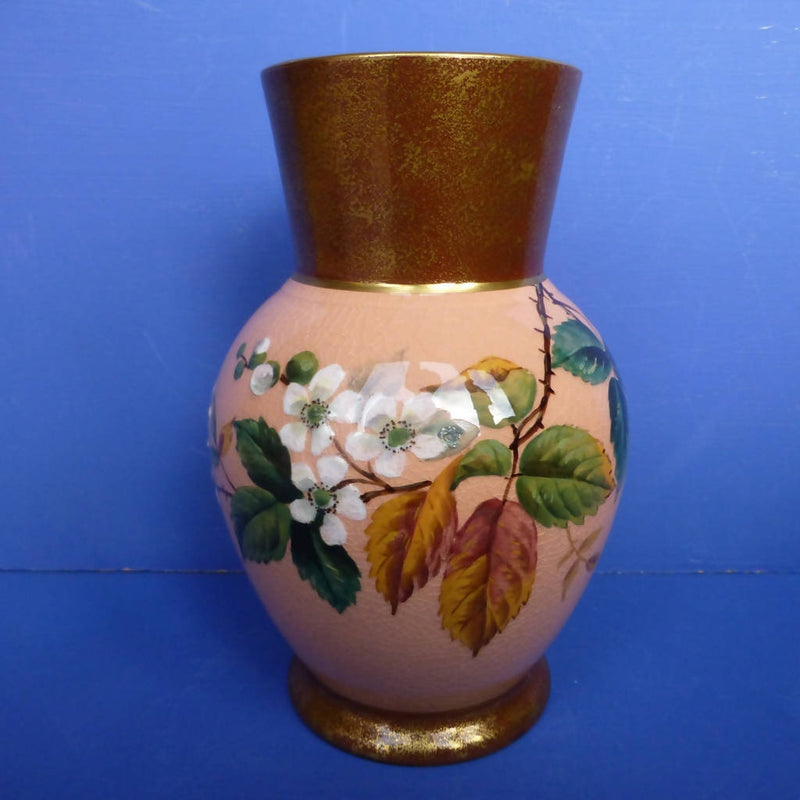 James McIntyre Winter Rose Vase C1860