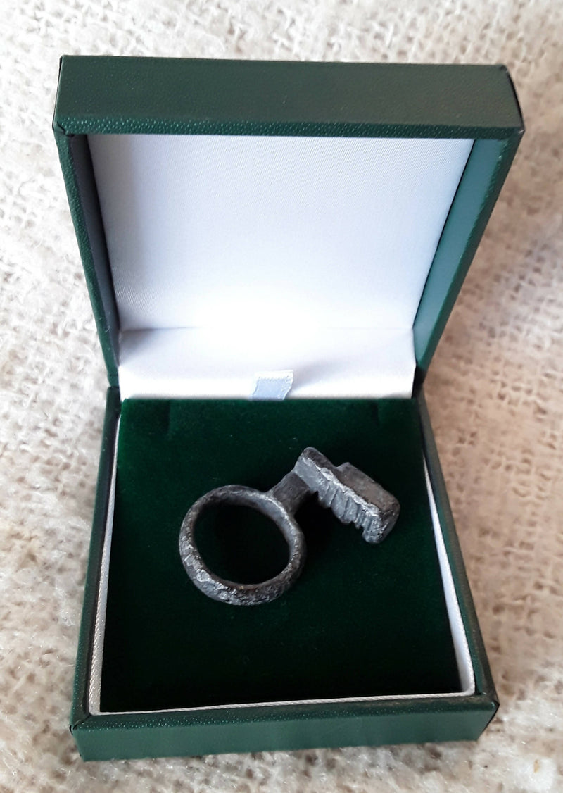 A Roman Ladies Bronze Key Ring.
