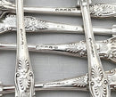 Georgian, George III, Set of Eighteen Silver King's Pattern Tablespoons, Crested for Maltby. London 1810 Paul Storr. 63 troy ounces.