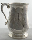 Georgian, George III, Silver Tankard. London 1773 John Dare. 9.2 troy ounces.