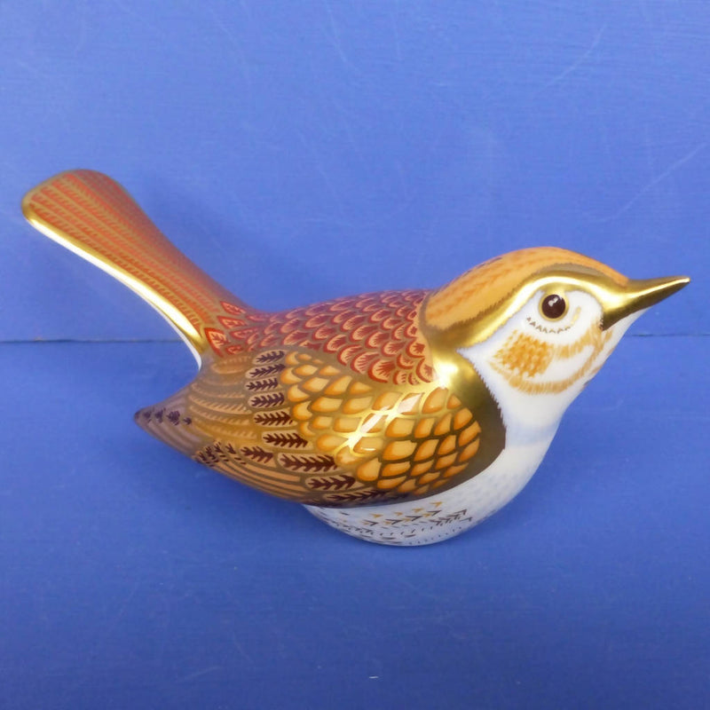 Royal Crown Derby Paperweight - Nightingale